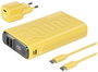 RealPower PB-20000 Power Pack Powerbank 20000 mAh Lítiumion USB, USB-C® Sárga bélyegkép