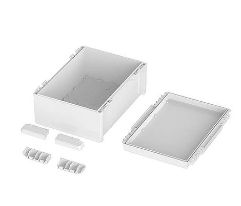 Bopla B 273616 PC-V0-7035 Bocube 96017675 Kültéri ház Polikarbonát V0 Élénk szürke (RAL 7035) 1 db 2. kép