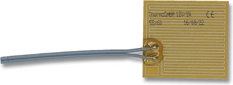 Thermo TECH Poliészter Fűtőfólia 12 V 1 W (H x Sz) 60 mm x 55 mm