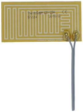 Thermo TECH Poliészter Fűtőfólia 12 V 25 W (H x Sz) 114 mm x 57 mm