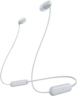 Sony WI-C100 In Ear headset Bluetooth® Stereo Fehér Headset, Személyre szabható hang, Hangerő szabál 2. kép