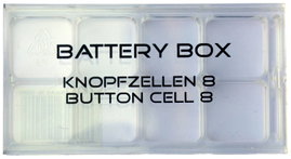 Baybox Buttoncell 8 Gombelemtartó doboz