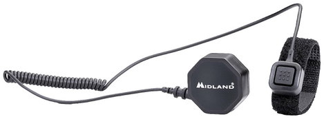 Midland Headset/beszélő garnitúra PTT Dual Bluetooth f. Dual Mike C1488 4. kép