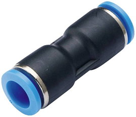 TRU COMPONENTS Egyenes összekötő PG6-4 Cső átmérő: 4 mm, 6 mm 1 db