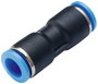 TRU COMPONENTS Egyenes összekötő PU10 Cső átmérő: 10 mm 1 db bélyegkép