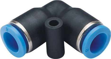 TRU COMPONENTS Hajlított összekötő PV8 Cső átmérő: 8 mm 1 db