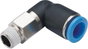 TRU COMPONENTS Hajlított összekötő GPL8-01 Cső átmérő: 8 mm Menet méret: R1/8 1 db bélyegkép