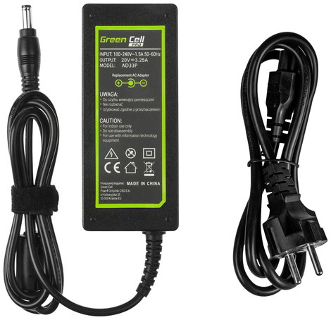 Green Cell GC-AD33P Notebook tápegység 65 W 20 V 3.25 A 2. kép