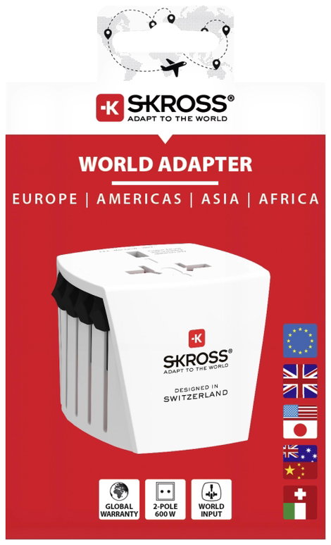 World Travel úti adapter MUV Micro, Skross 1.102500 4. kép