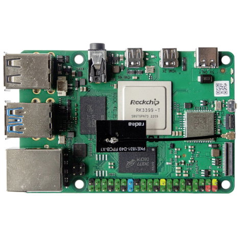 Radxa Starter Kit Rock 4 C+ 4 GB 6 x Tápegységgel, HDMI™ kábellel, Házzal 4. kép