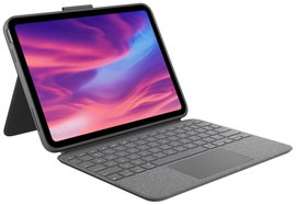 Logitech Combo Touch Tablet tok Apple iPad 10.9 (10. Gen., 2022) 27,7 cm (10,9) Book Cover Fekete