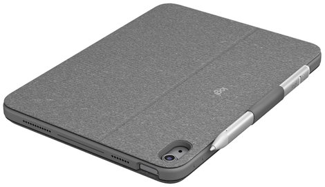 Logitech Combo Touch Tablet tok Apple iPad 10.9 (10. Gen., 2022) 27,7 cm (10,9) Book Cover Fekete 3. kép