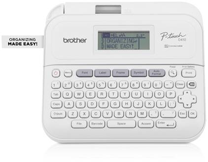 Brother PTD410RG1 Feliratozó készülék Alkalmas feliratozó szalag: TZe 3.5 mm, 6 mm, 9 mm, 12 mm, 18