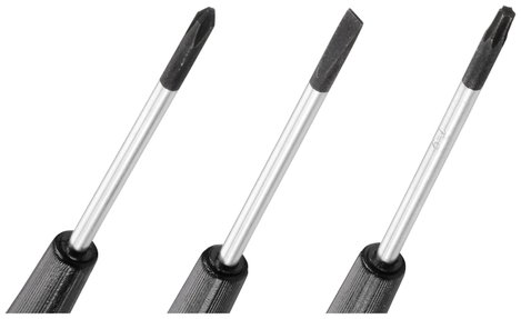 Precíziós csavarhúzó készlet, 9 részes, Toolcraft TO-7850262 3. kép