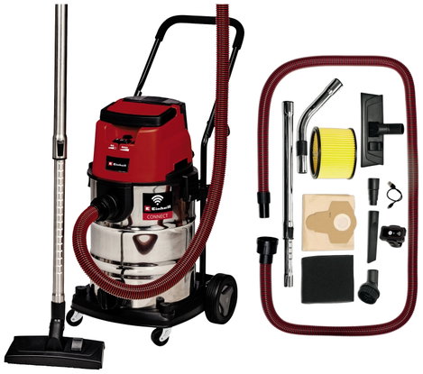 Akkus száraz-/nedves porszívó 30 l, Einhell TP-VC 36/30 S Auto-Solo 2347143