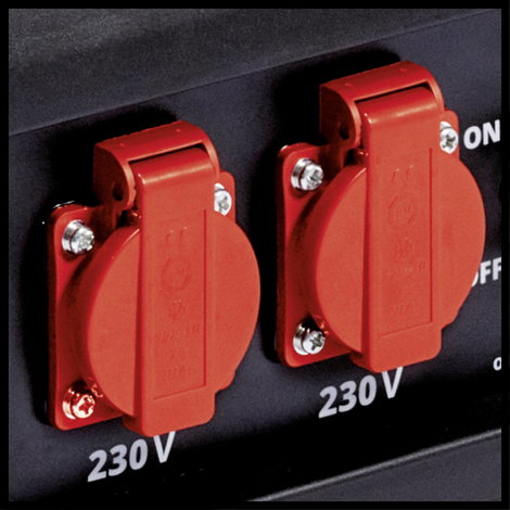Einhell TC-PG 25/1/E5 4 ütemű motor Áramfejlesztő 230 V 38 kg 2100 W 2. kép