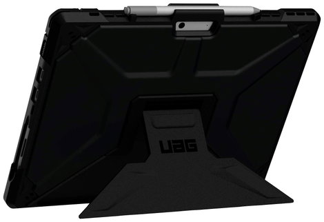 Urban Armor Gear Metropolis SE Tablet tok Microsoft Surface Pro 9, Surface Pro 10 Book Cover Fekete 2. kép
