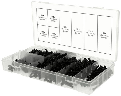 KS Tools 970.0800 9700800 Lemezcsavar készlet 1 db