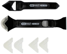 KS Tools FUGENFIX szilikon kaparó és lehúzó készlet, 7 db 1161050