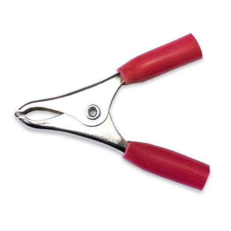 Mueller Electric BU-40A-2 Akkucsipesz Acél, Piros Csíptetési tartomány (max.): 19 mm Hossz: 58 mm 1