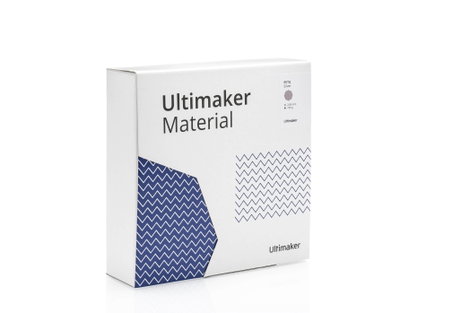 UltiMaker 227326 3D nyomtatószál PETG vegyileg ellenálló, hőálló 2.85 mm 750 g Ezüst 1 db 3. kép