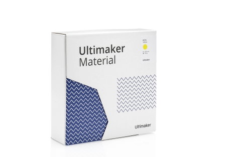 UltiMaker 227340 3D nyomtatószál PETG vegyileg ellenálló, hőálló 2.85 mm 750 g Sárga 1 db 3. kép