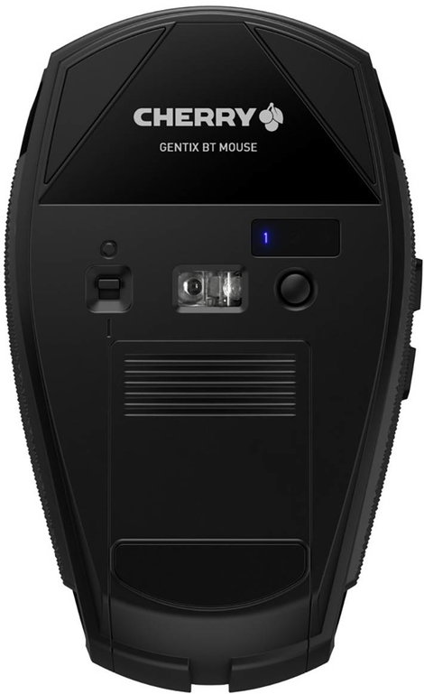 CHERRY GENTIX BT WLAN egér Bluetooth™ Optikai Fekete 7 Gombok 1000 dpi, 2000 dpi 2. kép