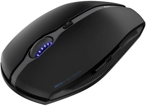 CHERRY GENTIX BT WLAN egér Bluetooth™ Optikai Fekete 7 Gombok 1000 dpi, 2000 dpi 5. kép