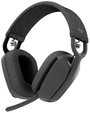 Logitech ZONE VIBE 100 Over Ear headset Bluetooth® Stereo Grafit mikrofon zajelnyomás, Noise Cancell bélyegkép