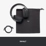 Logitech ZONE VIBE 100 Over Ear headset Bluetooth® Stereo Grafit mikrofon zajelnyomás, Noise Cancell 5. bélyegkép