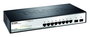 D-Link DGS-1210-10/E Hálózati switch, RJ45/SFP 8 + 2 Port 20 GBit/s 2. bélyegkép