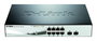 D-Link DGS-1210-08P/E Hálózati switch, RJ45/SFP 8 + 2 Port 20 GBit/s PoE funkció bélyegkép