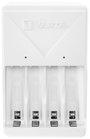 Varta Plug Charger 4x 56706 Hengeres akku töltő NiMH Mikro (AAA), Ceruza (AA) bélyegkép