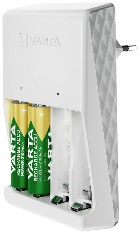 Varta Plug Charger 4x 56706 Hengeres akku töltő NiMH Mikro (AAA), Ceruza (AA) 7. kép