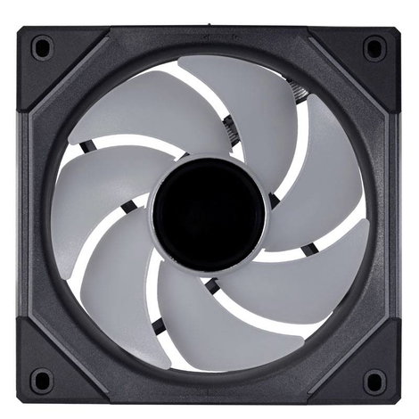Lian Li Lian Li UNI FAN SL-INF - 120mm, schwarz Számítógépház ventilátor Fekete (Sz x Ma x Mé) 120 x 3. kép