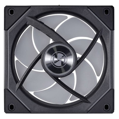 Lian Li Lian Li UNI FAN SL-INF - 120mm, schwarz Számítógépház ventilátor Fekete (Sz x Ma x Mé) 120 x 5. kép