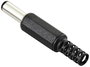 TRU COMPONENTS Kisáramú csatlakozó Dugó, egyenes 5.5 mm 2.1 mm 1 db 2. bélyegkép