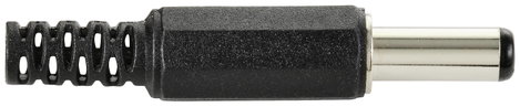TRU COMPONENTS Kisáramú csatlakozó Dugó, egyenes 5.5 mm 2.1 mm 1 db 3. kép