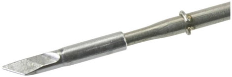 JBC Tools C115112 Forrasztóhegy Penge forma, egyenes, Egyenes Hegy méret 0.3 mm Csúcs hossza 6 mm Ta