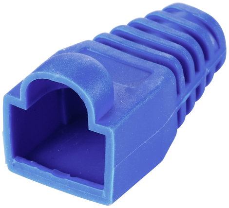 TRU COMPONENTS TRU Components törésgátló hüvely F modul TC-10336048 Törésgátló hüvely Kék 1 db