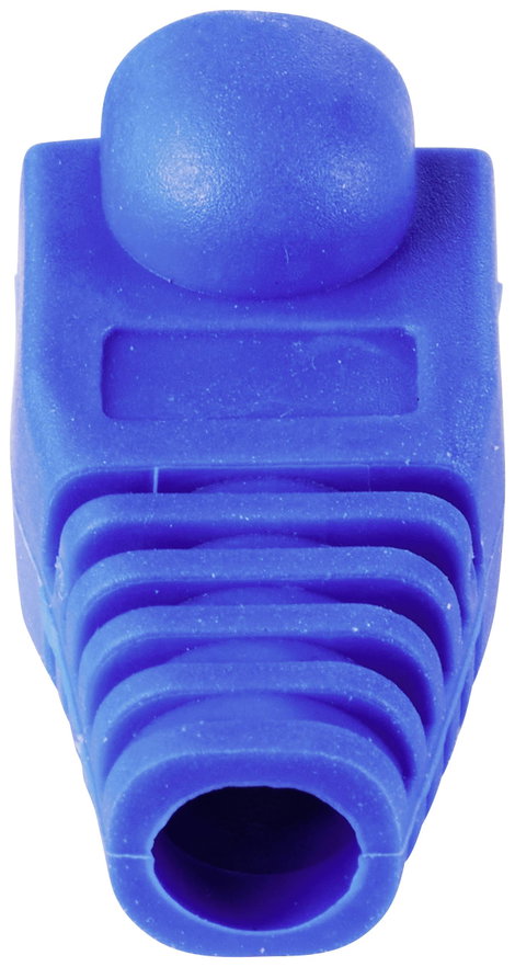TRU COMPONENTS TRU Components törésgátló hüvely F modul TC-10336048 Törésgátló hüvely Kék 1 db 3. kép