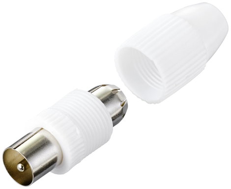 TRU COMPONENTS TC-10336028 Koax dugó KW-3S Ø (kábel tartóval): 7.2 mm 1 db