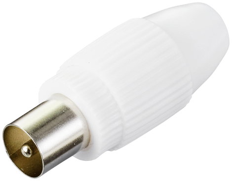 TRU COMPONENTS TC-10336028 Koax dugó KW-3S Ø (kábel tartóval): 7.2 mm 1 db 2. kép