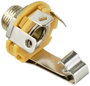 TRU COMPONENTS TC-10336004 Jack csatlakozó, 6,35 mm Alj, beépíthető, függőleges Pólusszám: 2 1 db 3. bélyegkép