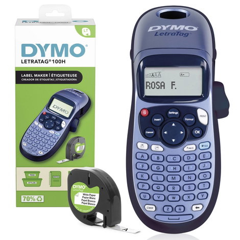 DYMO LetraTag LT-100H Feliratozó készülék Alkalmas feliratozó szalag: LT 12 mm 3. kép