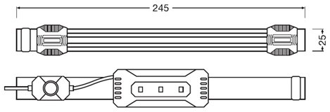 OSRAM LEDIL414 LEDinspect FLEXIBLE HEAD TORCH LED Munkalámpa Akkuról üzemeltetett, USB-n keresztül ü 11. kép
