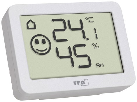 TFA Dostmann 30.5055.02 Hőmérséklet- és légnedvesség mérő Fehér