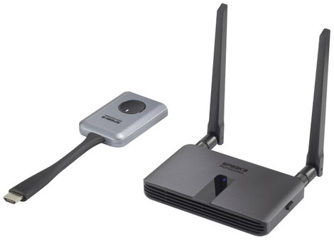 Vezeték nélküli HDMI jelátvivő készlet 30 m, Full HD, SpeaKa Professional SP-WTR-400