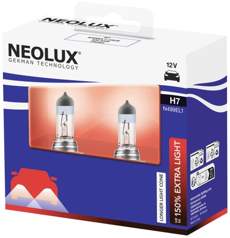 OSRAM N499EL1-2SCB Halogén fényforrás H7 55 W 12 V 2. kép