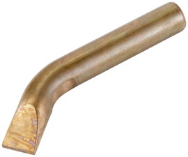 TOOLCRAFT TO-7766193 Forrasztóhegy Véső forma, hajlított Hegy méret 22 mm Csúcs hossza 155.5 mm Tart